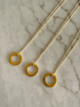 Load image into Gallery viewer, Harmony Circle, gold filled, 18&quot;
