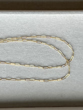 Load image into Gallery viewer, Sunrise, 18&quot; Paper Clip Chain, gold filled
