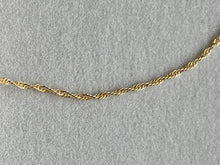 Load image into Gallery viewer, Firefly, 16&quot; Double Rope Chain, gold filled

