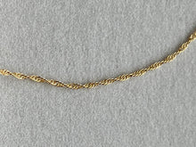 Load image into Gallery viewer, Firefly, 18&quot; Double Rope Chain, gold filled
